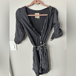 Chaser shirt mini dress